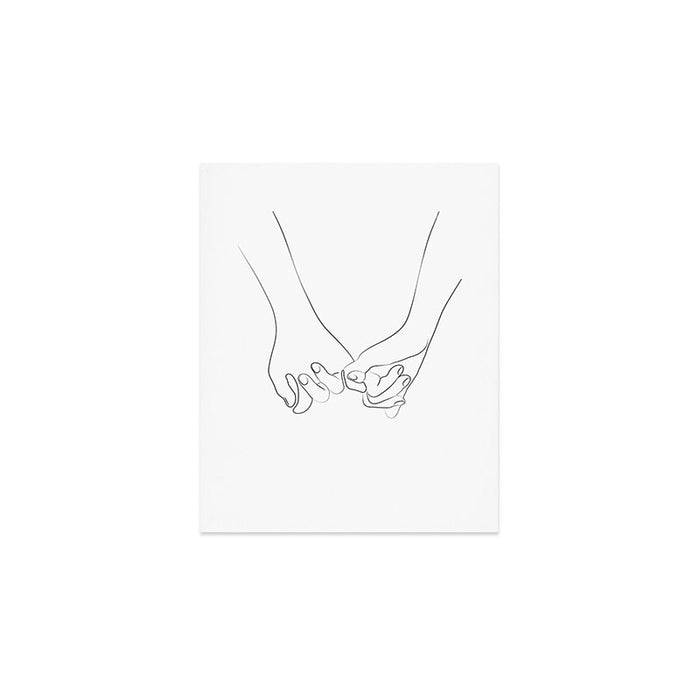 Pinky Promise VI Art Print Gallery Image 1