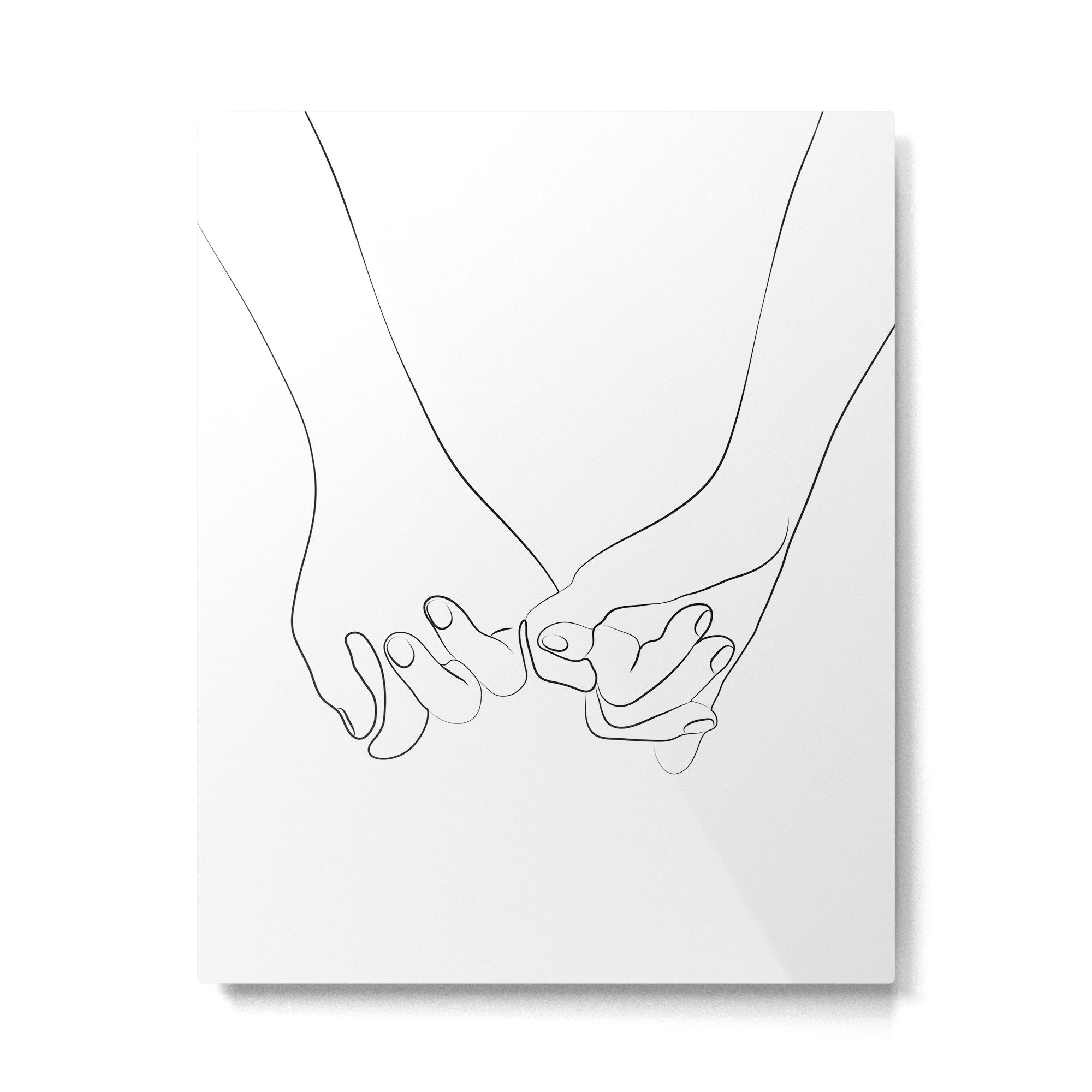Pinky Promise VI Metal Print Gallery Image 4