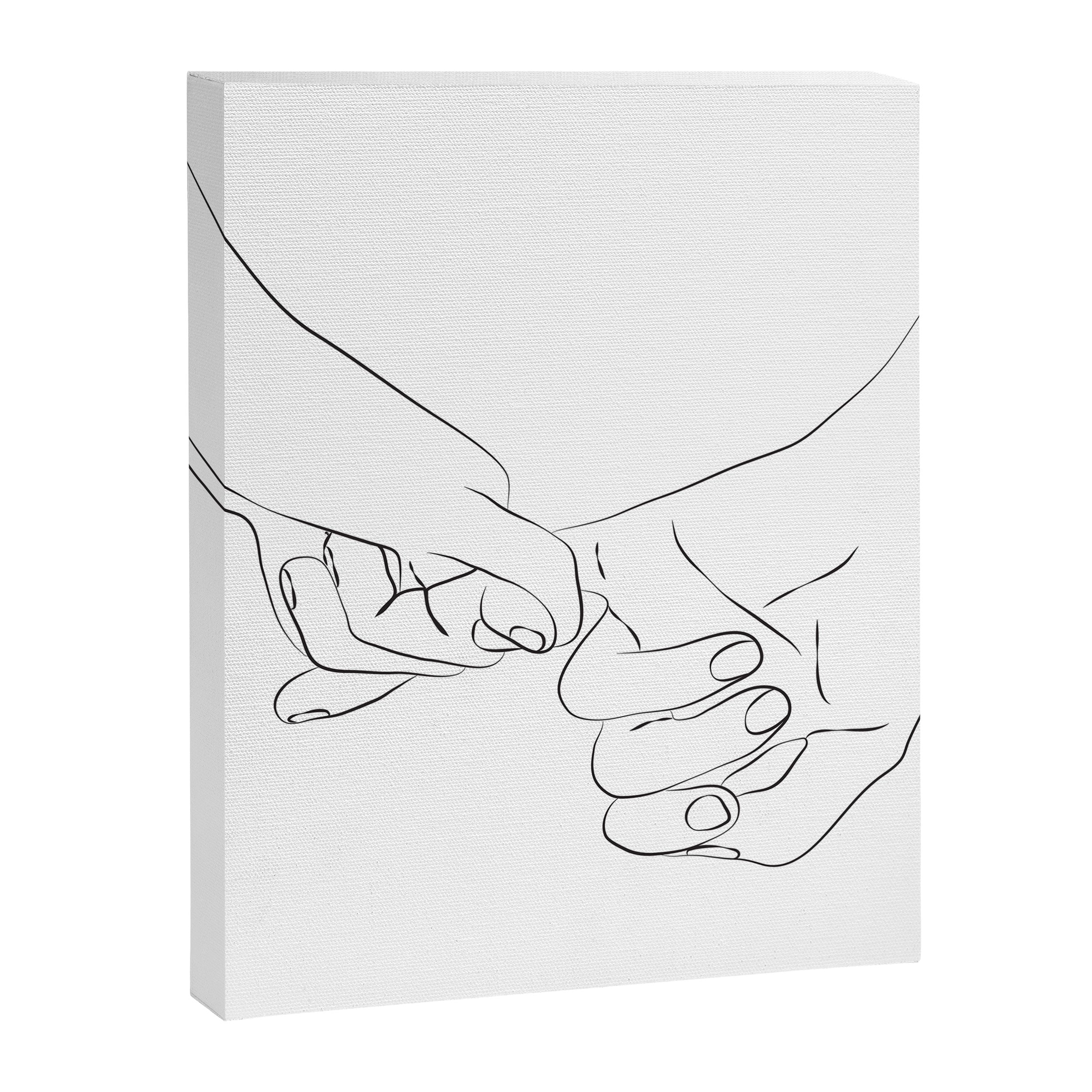 Pinky Promise VIII Canvas Print Gallery Image 6