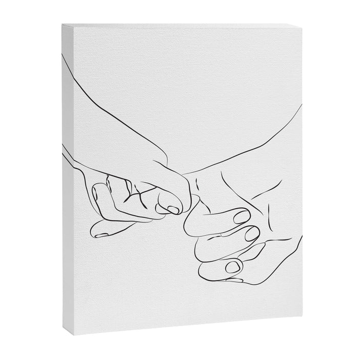 Pinky Promise VIII Canvas Print Gallery Image 1