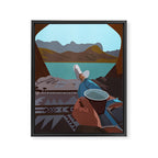 Place out of time Framed Canvas Print Gallery Image 6