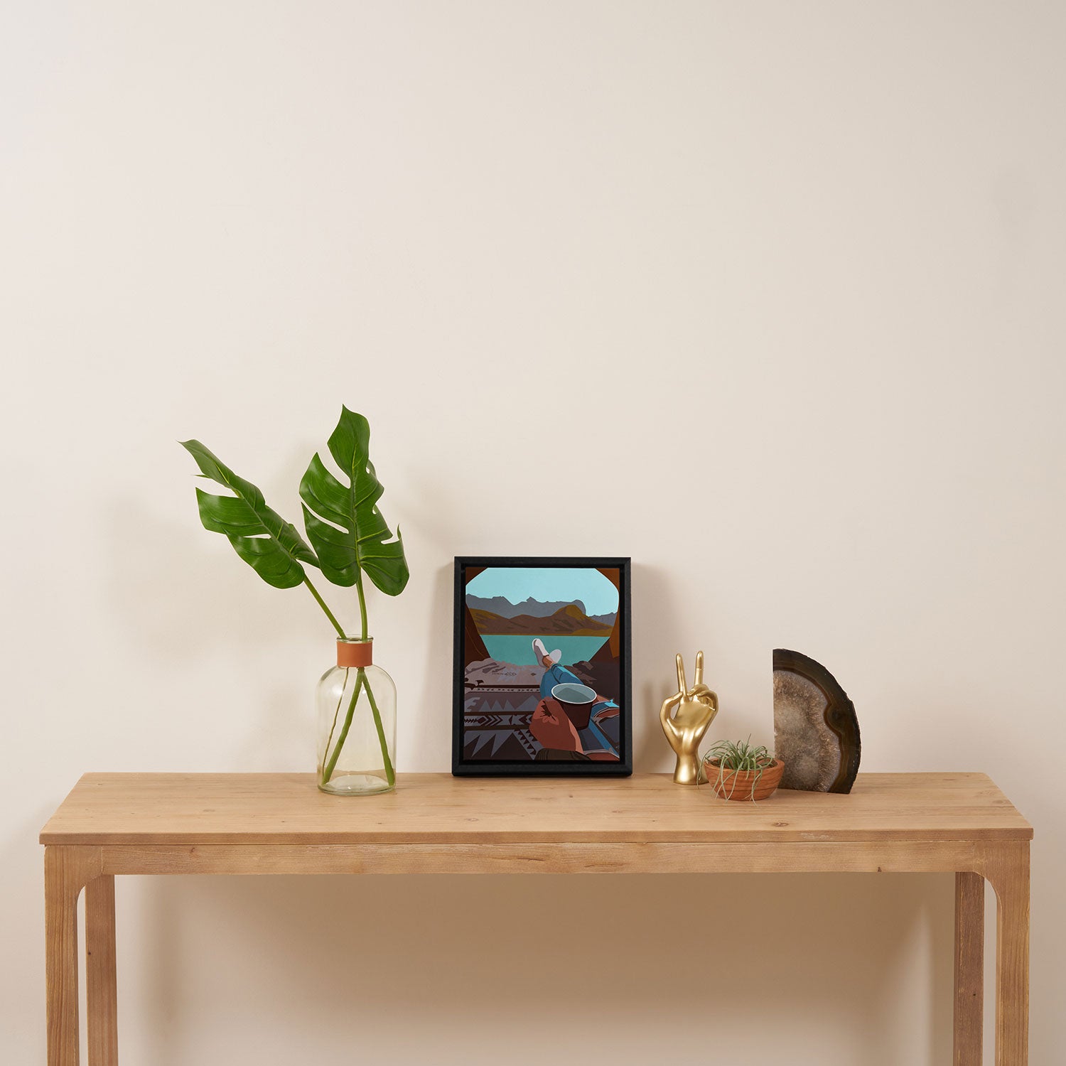 Place out of time Framed Canvas Print Gallery Image 4