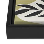 Plant Design 01 Framed Canvas Print Gallery Image 3