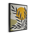 Plant Design 01 Framed Canvas Print Gallery Image 2