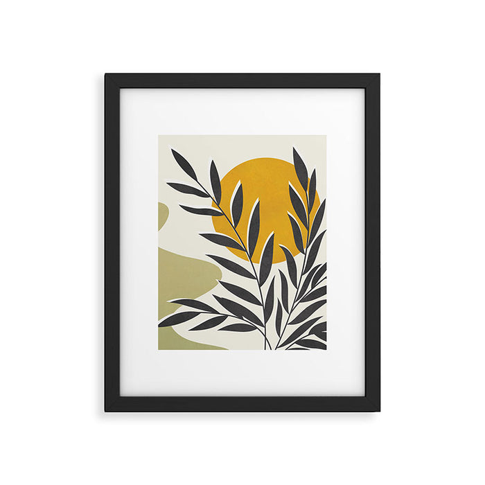 Plant Design 01 Framed Art Print Gallery Image 1
