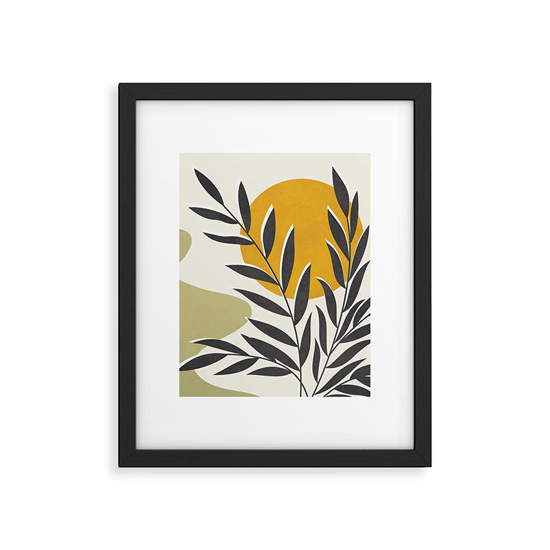 Plant Design 01 Framed Art Print Gallery Image 5