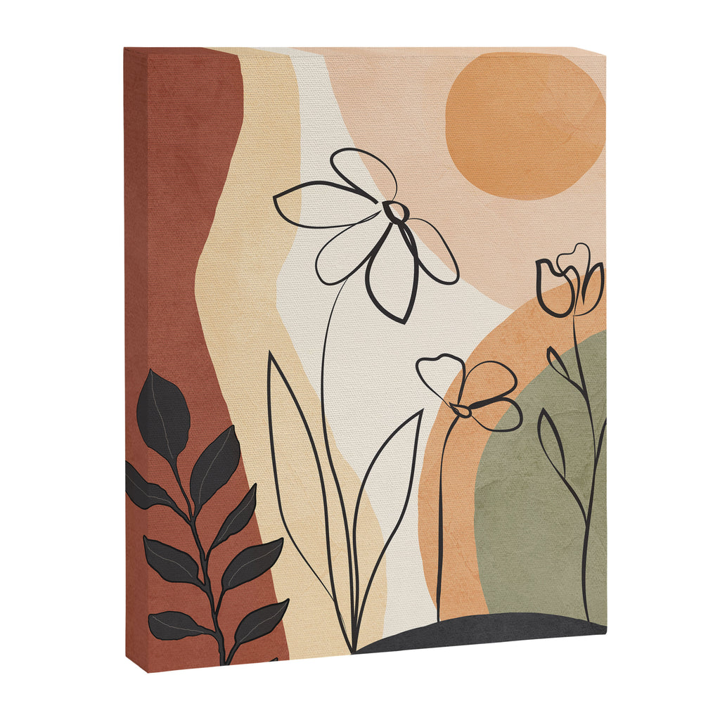 Plant Life Design 9 Canvas Print Gallery Image 8