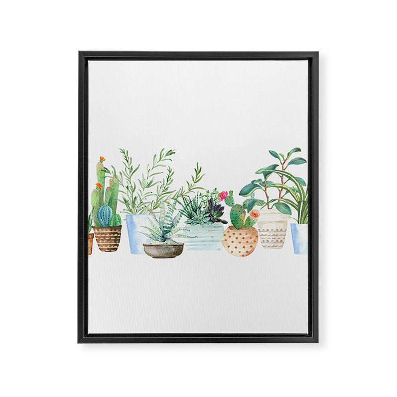 Plants Framed Canvas Print Gallery Image 6
