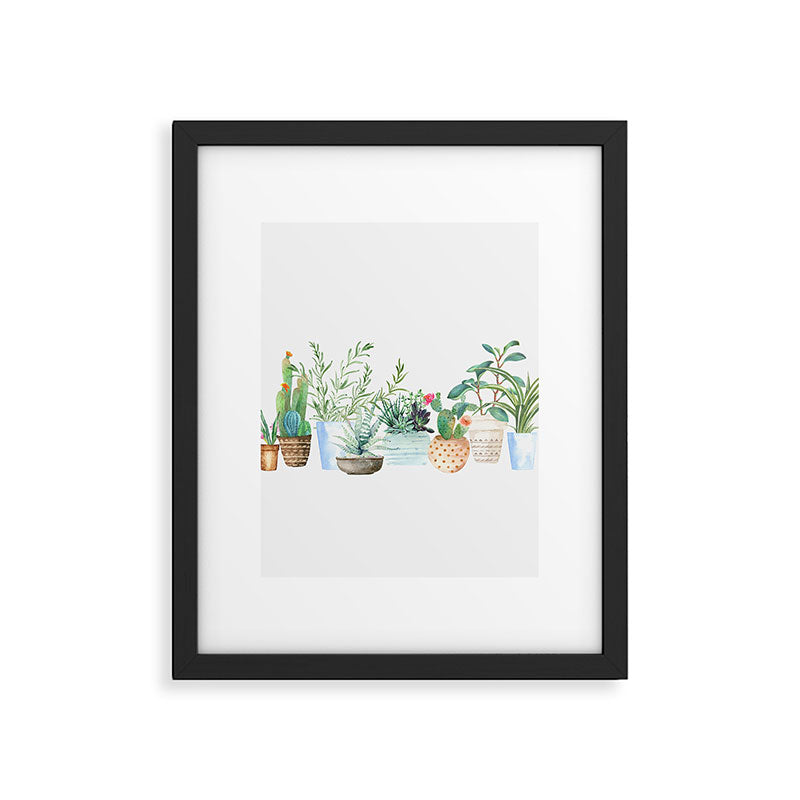 Plants Framed Art Print Gallery Image 5