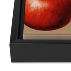 Pomegranate Botanical Art 1 Framed Canvas Print Gallery Image 3