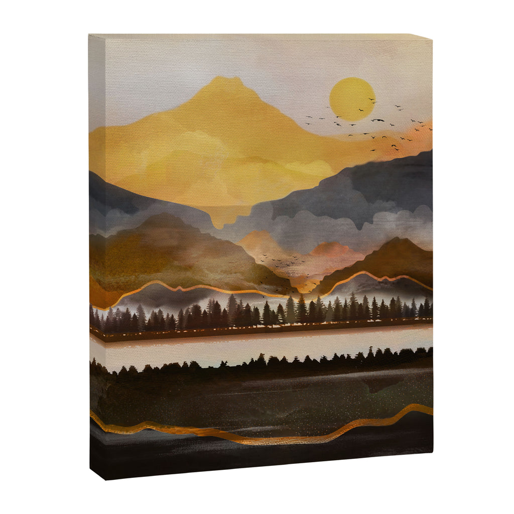 Pure Wilderness at Dusk Canvas Print Gallery Image 8
