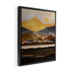 Pure Wilderness at Dusk Framed Canvas Print Gallery Image 2
