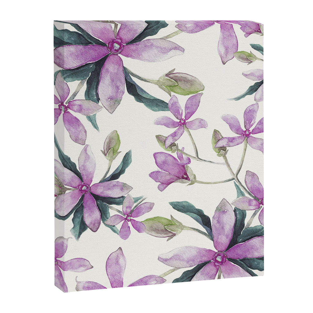 Purple flowers Canvas Print Gallery Image 6