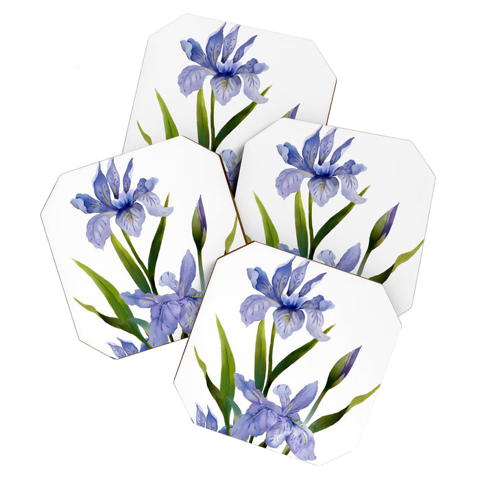 Purple Iris Coaster Gallery Image 1