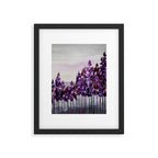 Purple Trees Framed Art Print Gallery Image 6