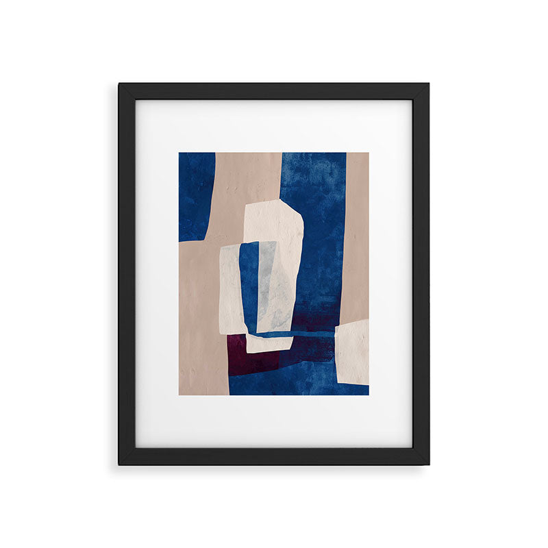 Quiet Geometry Framed Art Print Gallery Image 5