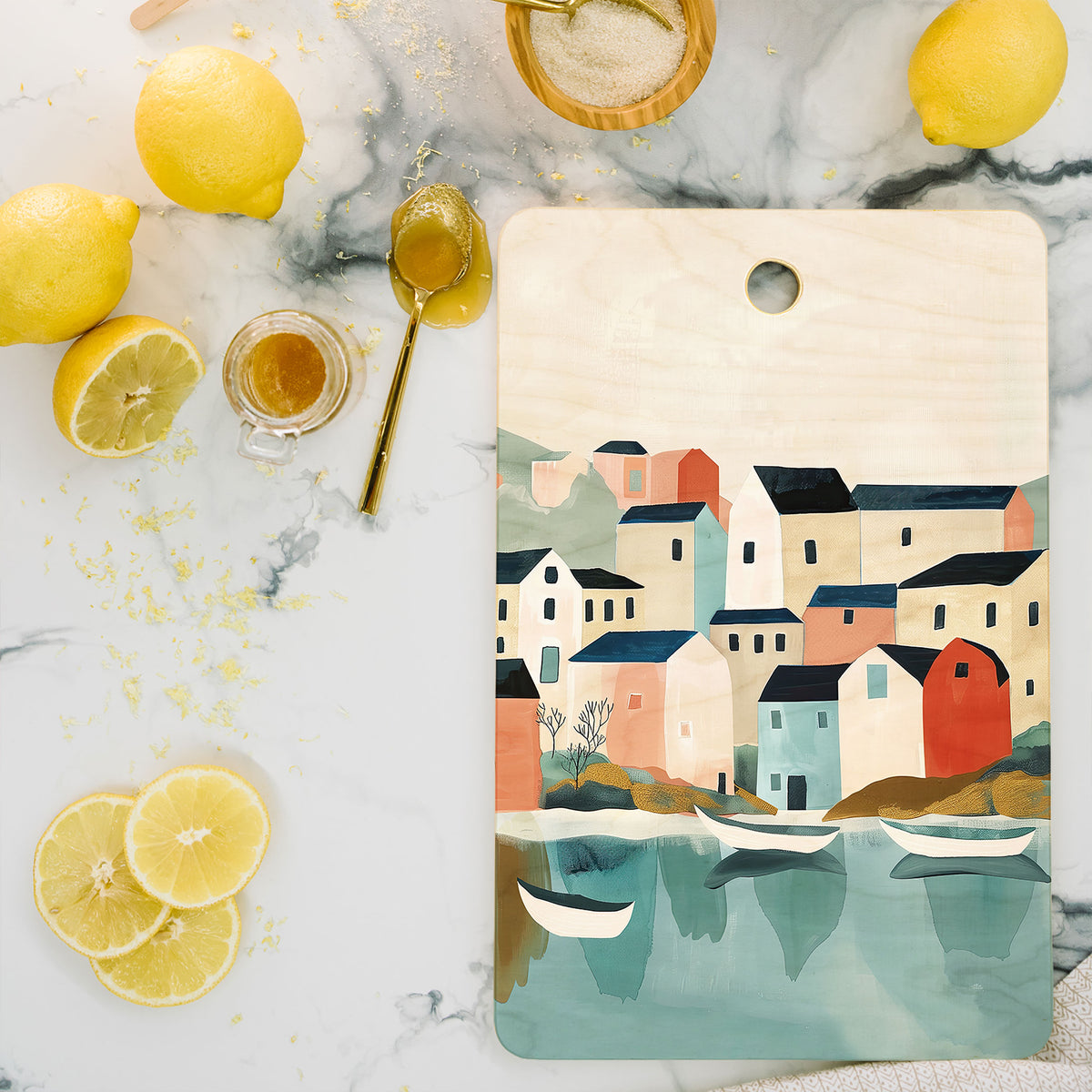 Quiet Harbor Cutting Board Gallery Image 2