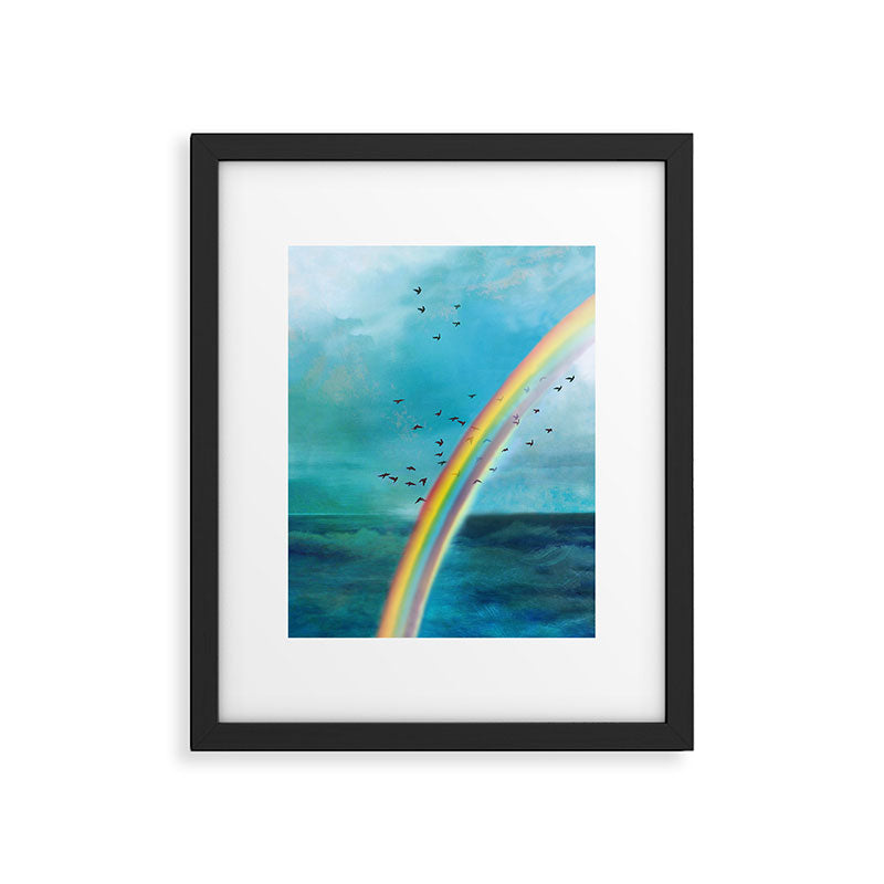 Rainbow Framed Art Print Gallery Image 5