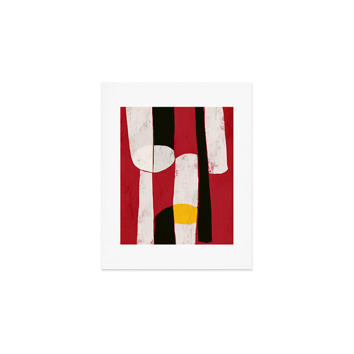 Red Interval Art Print Gallery Image 1