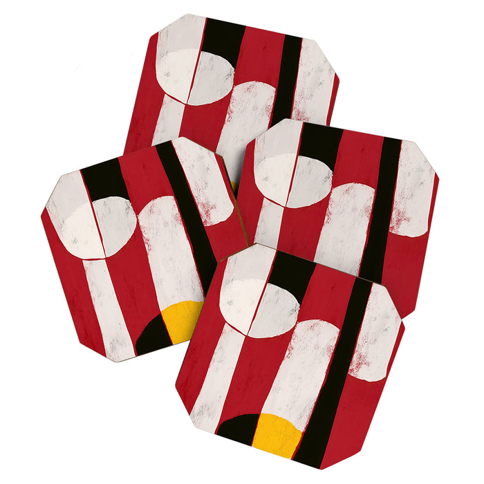 Red Interval Coaster Gallery Image 1