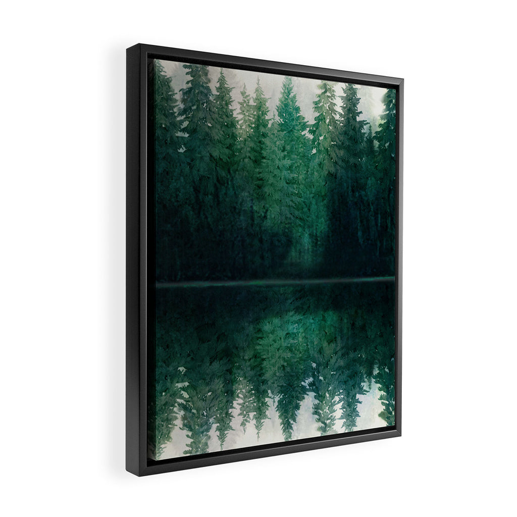Reflection Framed Canvas Print Gallery Image 2