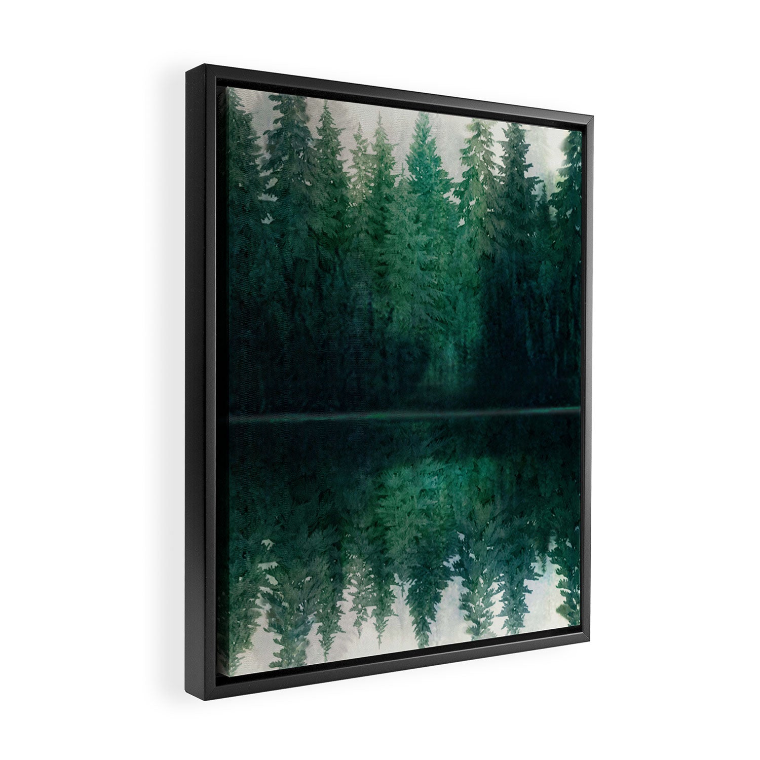 Reflection Framed Canvas Print Gallery Image 2