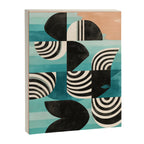 Retro Geometric Shapes 2 Canvas Print Gallery Image 6