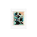 Retro Geometric Shapes 2 Art Print Gallery Image 1