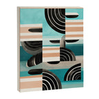 Retro Geometric Shapes 3 Canvas Print Gallery Image 6