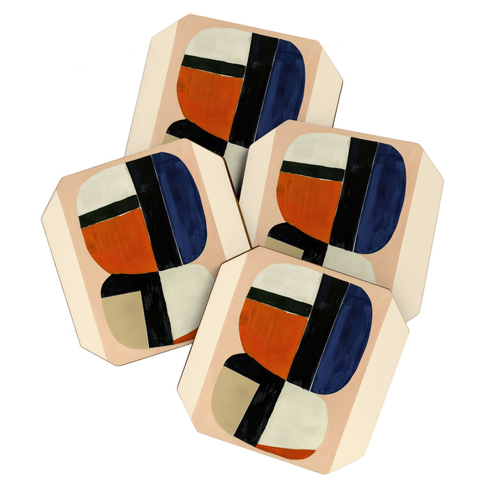 Rhythm of Shapes Coaster Gallery Image 1