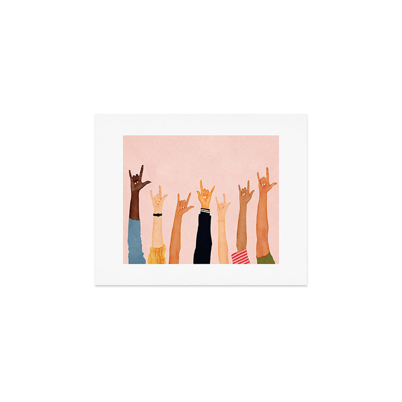 Rock On Art Print Gallery Image 1