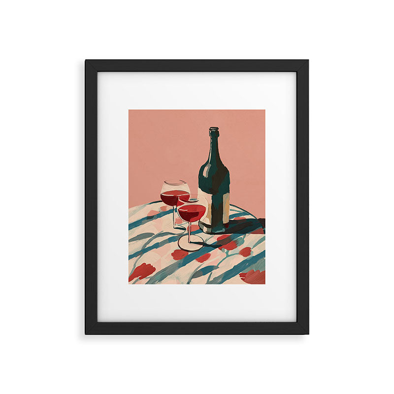 Rose in Quiet Light Framed Art Print Gallery Image 5