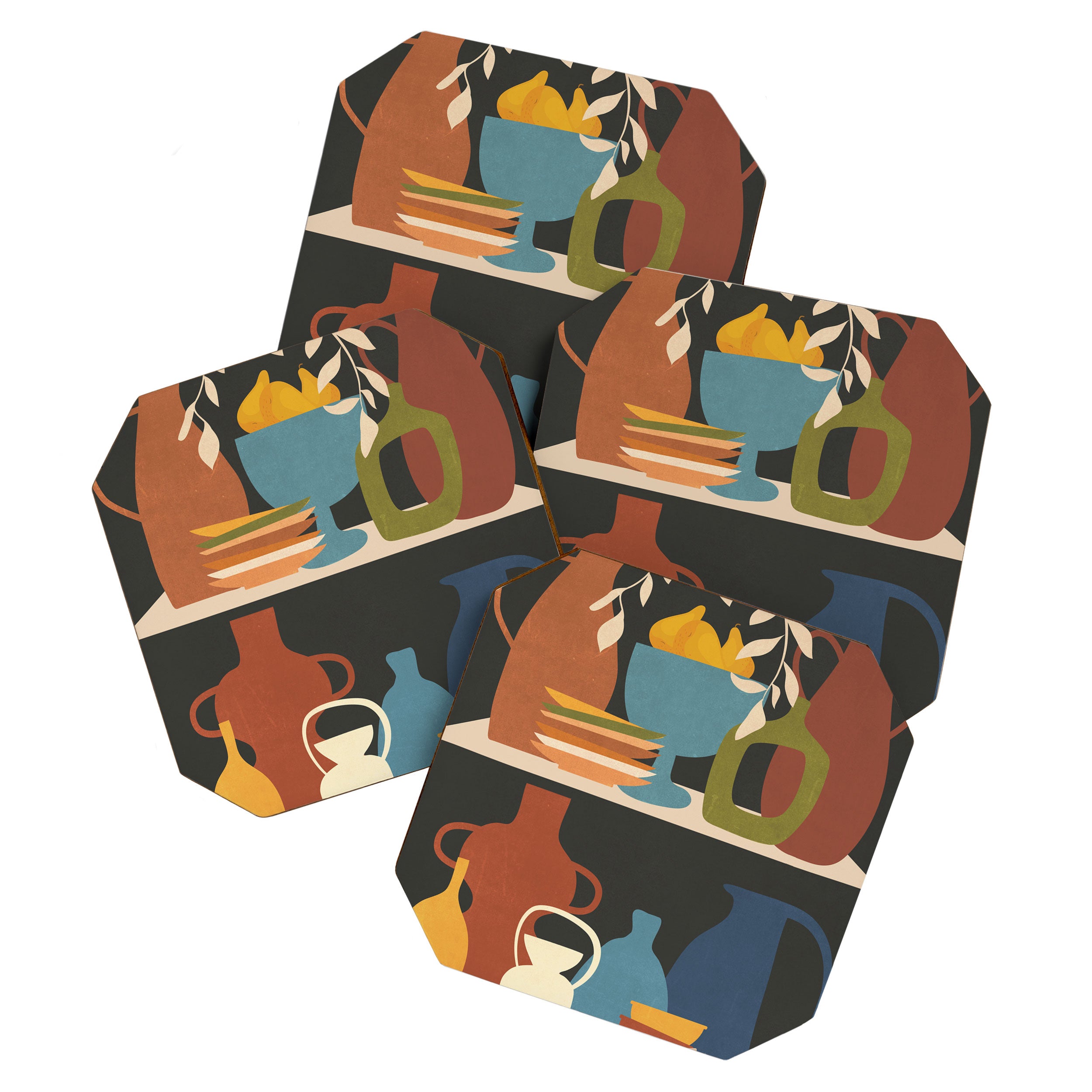 Serenade of Shapes 1 Coaster Gallery Image 1