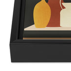 Serenade of Shapes 1 Framed Canvas Print Gallery Image 3