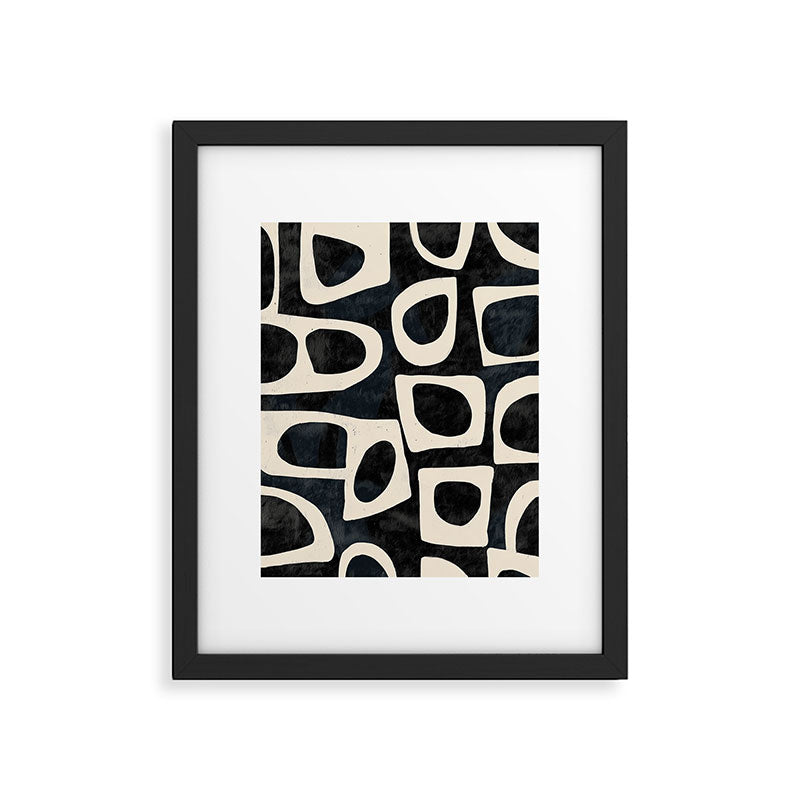 Shadowed Forms Framed Art Print Gallery Image 5
