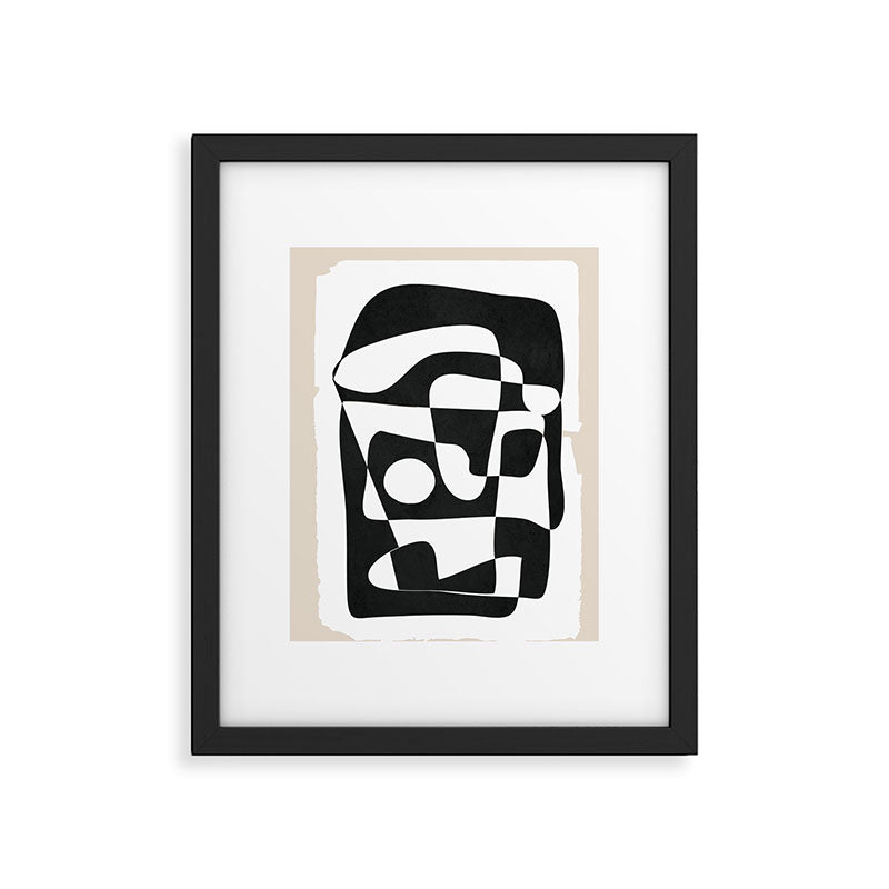 Shape Form I Framed Art Print Gallery Image 5
