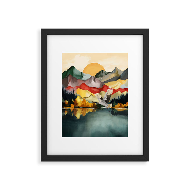 Silent Flight  Framed Art Print Gallery Image 6