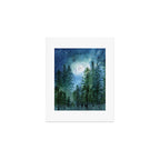Silent Forest Art Print Gallery Image 1