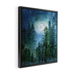 Silent Forest Framed Canvas Print Gallery Image 2