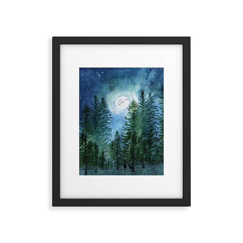 Silent Forest Framed Art Print Gallery Image 4