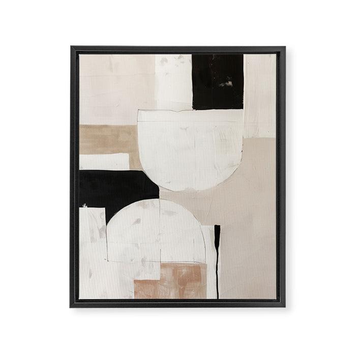 Silent Forms 1 Framed Canvas Print Gallery Image 1