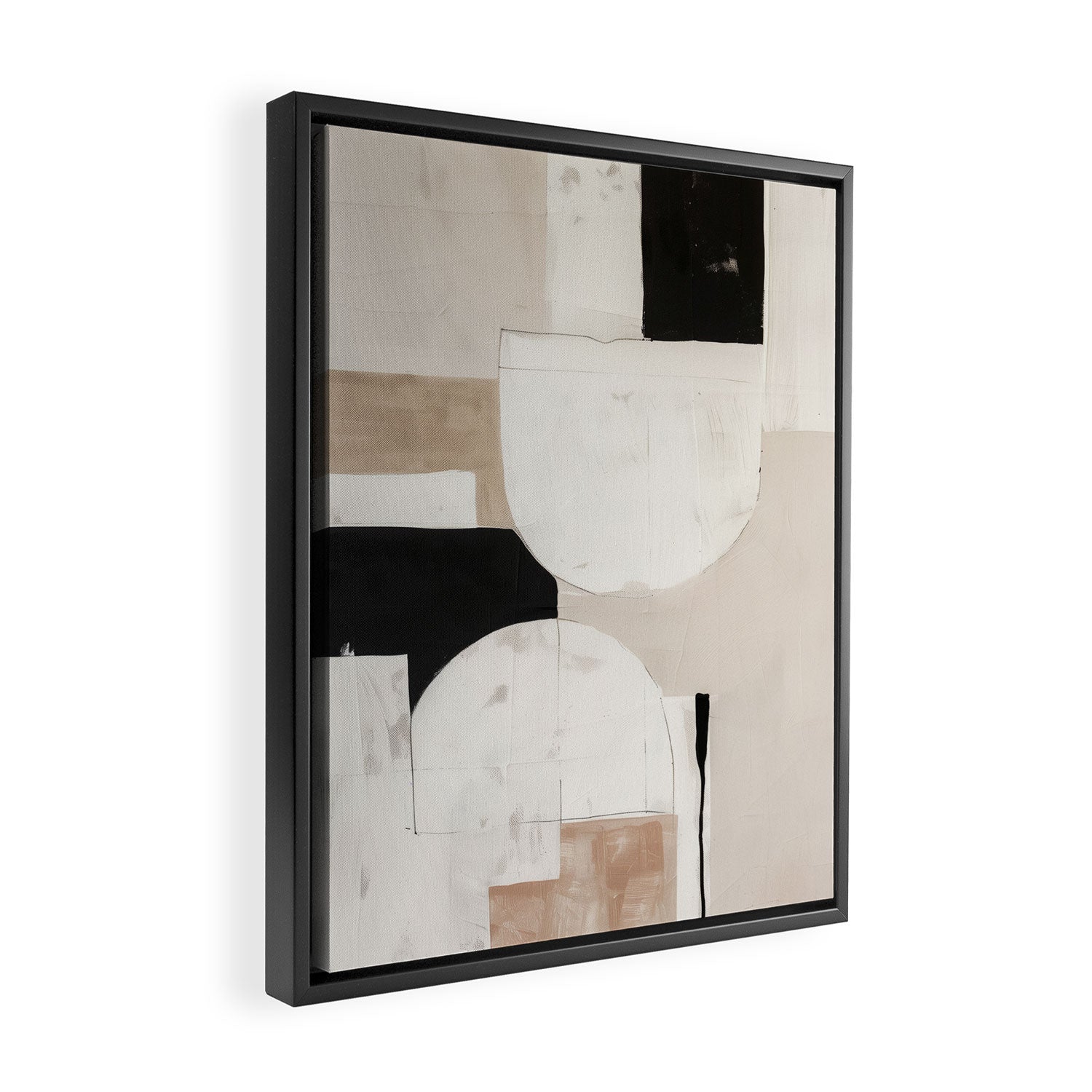 Silent Forms 1 Framed Canvas Print Gallery Image 2