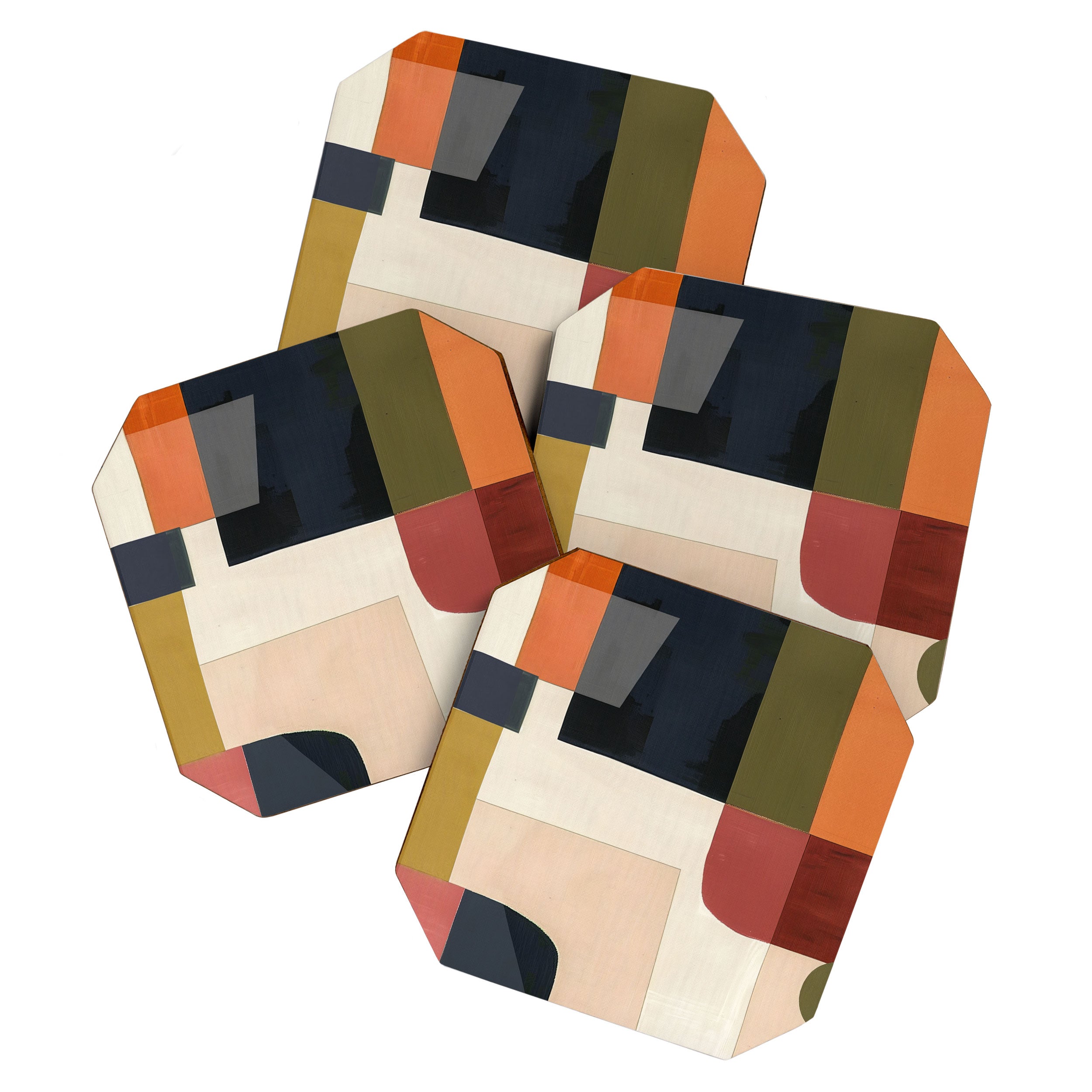 Silent Geometry Coaster Gallery Image 1