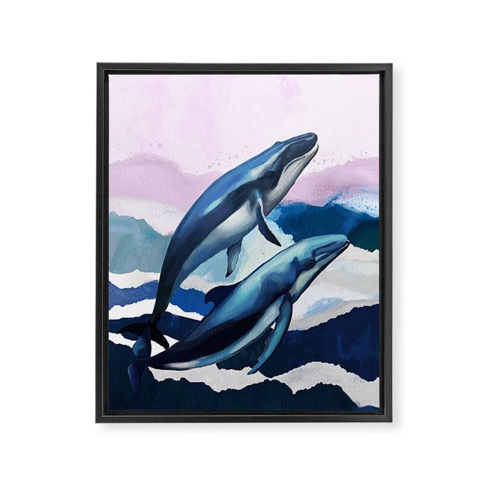 Silent Giants Framed Canvas Print Gallery Image 1