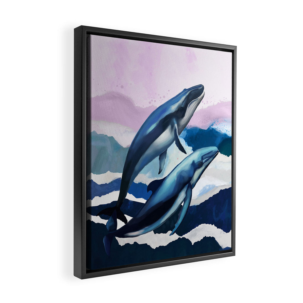 Silent Giants Framed Canvas Print Gallery Image 2
