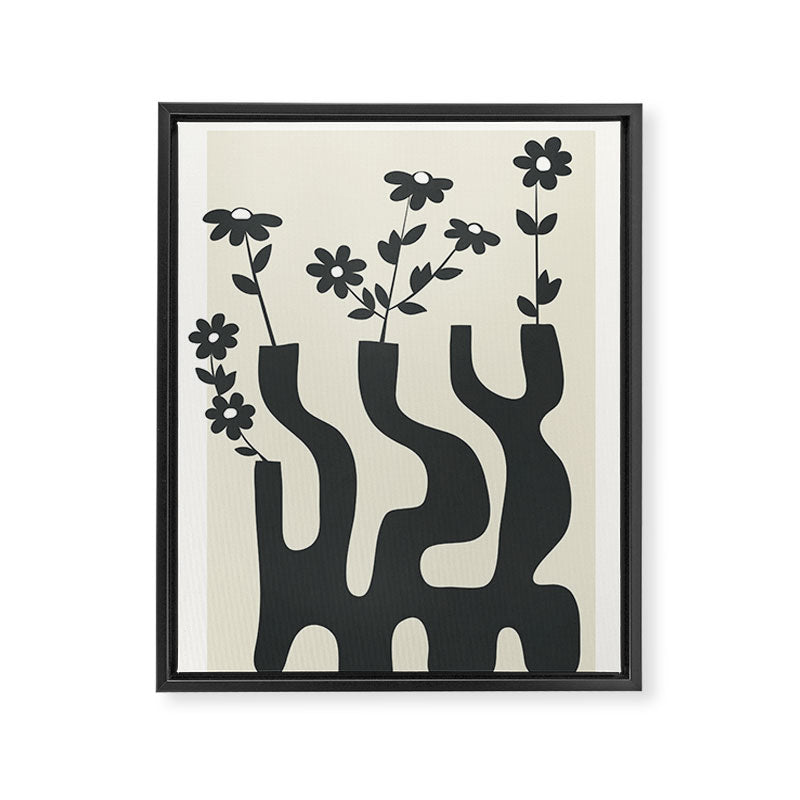 Simplicity in Bloom 1 Framed Canvas Print Gallery Image 6