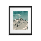 Snow Peak Framed Art Print Gallery Image 4