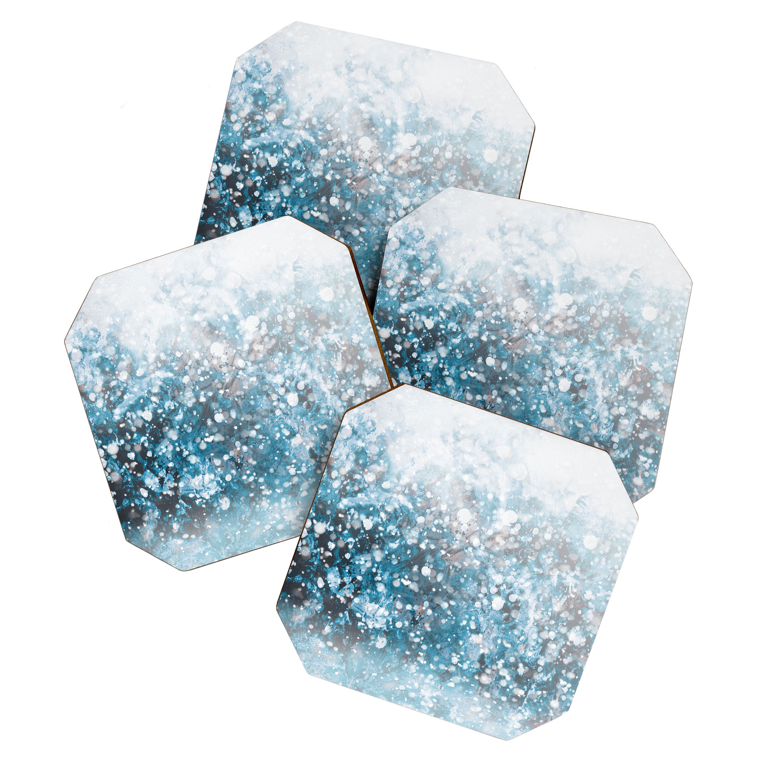 Snowflakes Coaster Gallery Image 1