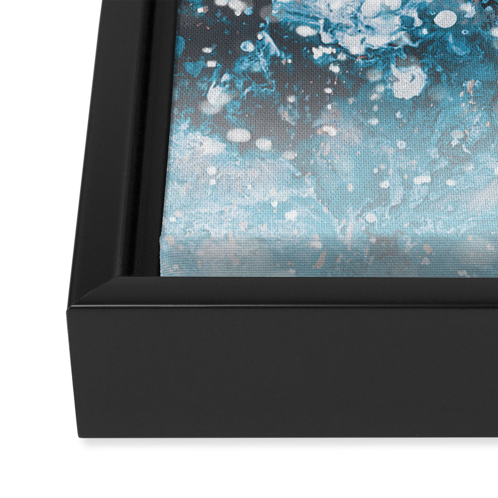 Snowflakes Framed Canvas Print Gallery Image 3