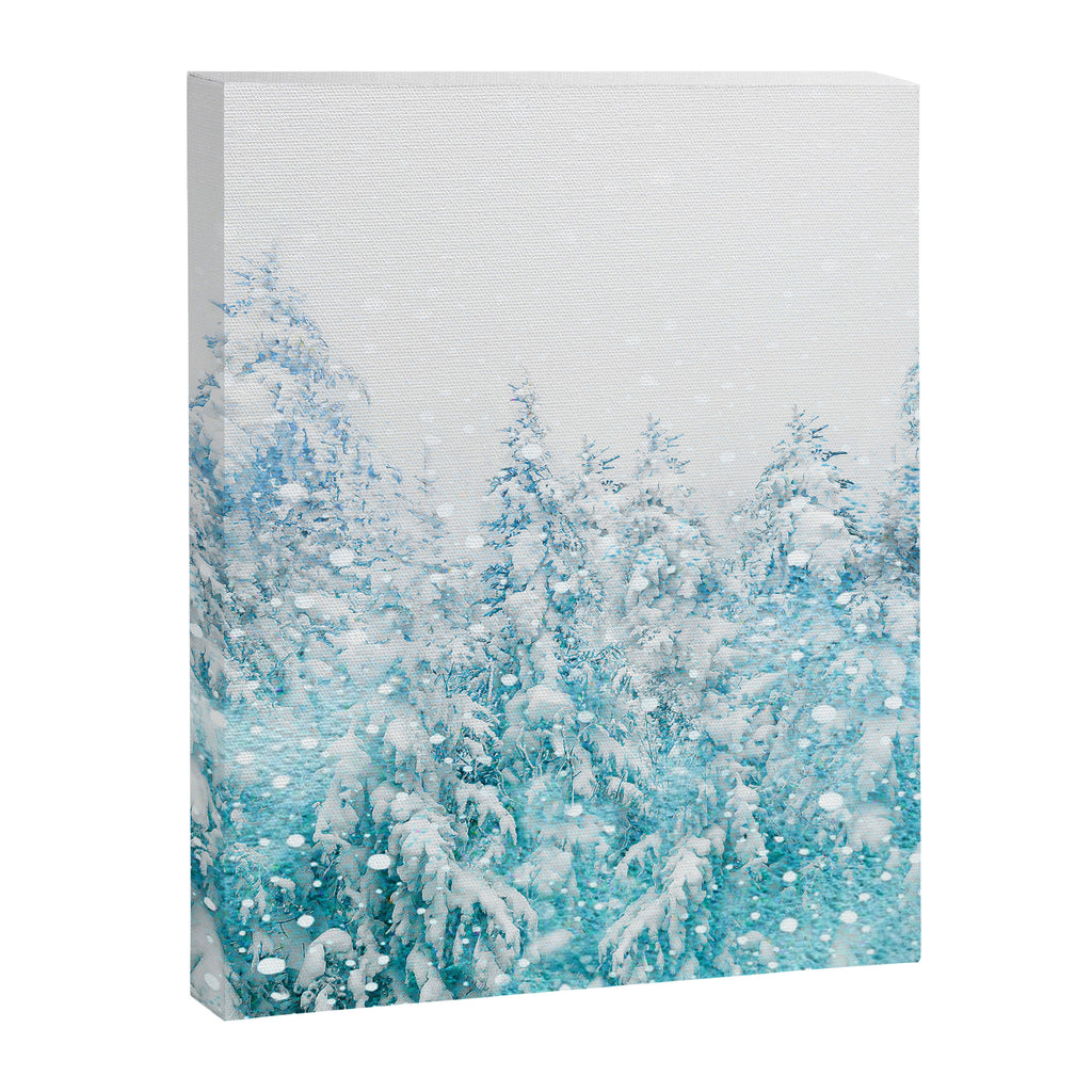 Snowy Pines Canvas Print Gallery Image 8